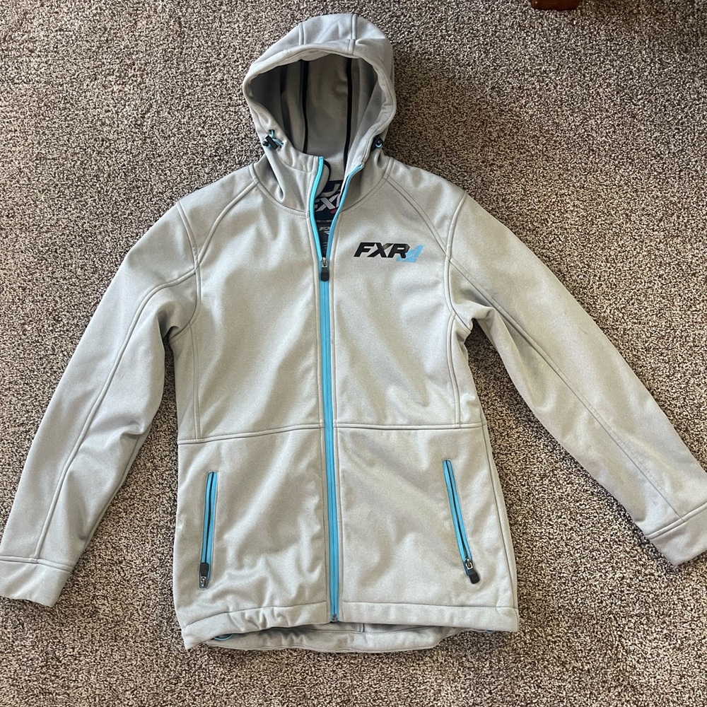 Women’s fxr grey softshell jacket
